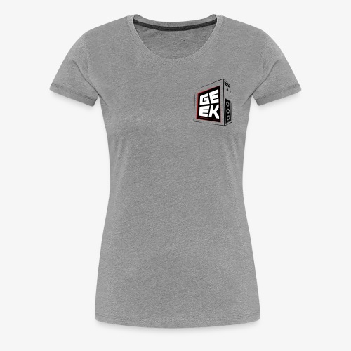 Tower Geek Outline - Women's Premium T-Shirt