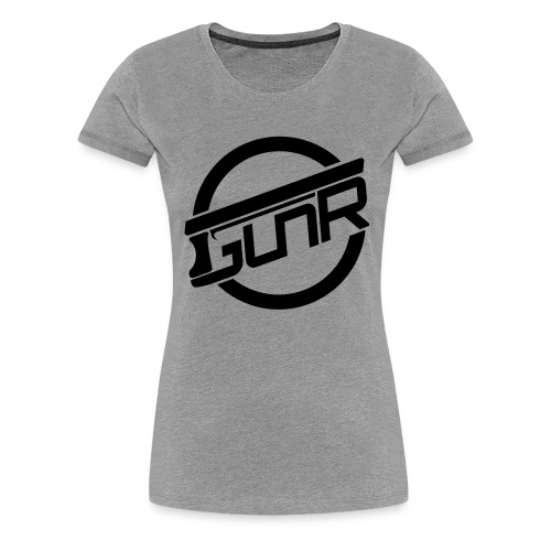 GunRCircleNoOutlineOneCol - Women's Premium T-Shirt