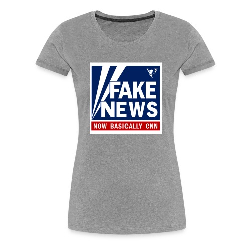 Fox News, Now Basically CNN - Women's Premium T-Shirt