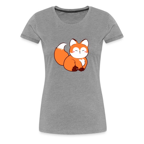 fat baby fox - Women's Premium T-Shirt