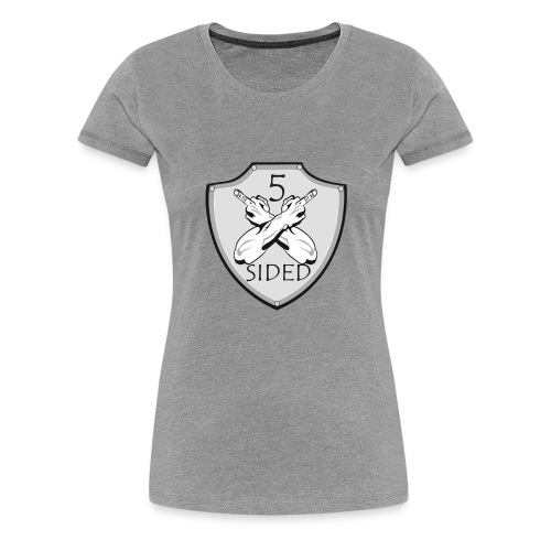 5 sided x 3 - Women's Premium T-Shirt