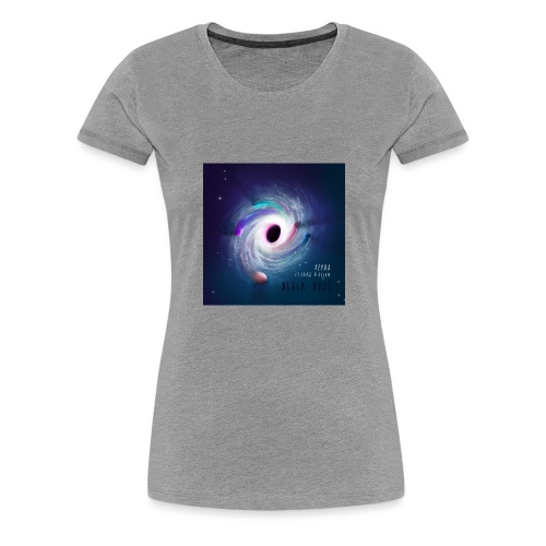 Black Hole Cover Art Design - Women's Premium T-Shirt