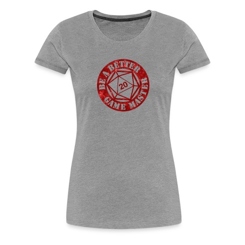 BaBGM Logo (Red) - Women's Premium T-Shirt