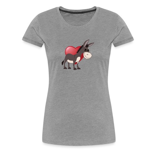 love donkeys - Women's Premium T-Shirt