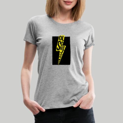 Ol' School Johnny Colour Lightning - Women's Premium T-Shirt