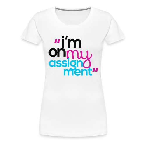 IOMA - Woman White - Women's Premium T-Shirt