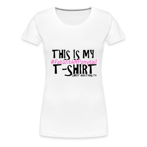 CandyT2text png - Women's Premium T-Shirt