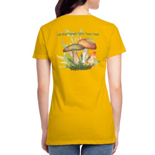 Unplug Series - Design 2 - Women's Premium T-Shirt