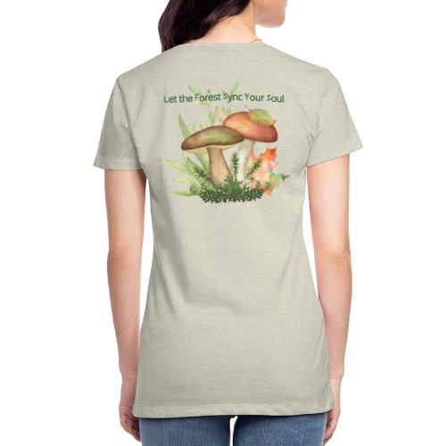 Unplug Series - Design 2 - Women's Premium T-Shirt