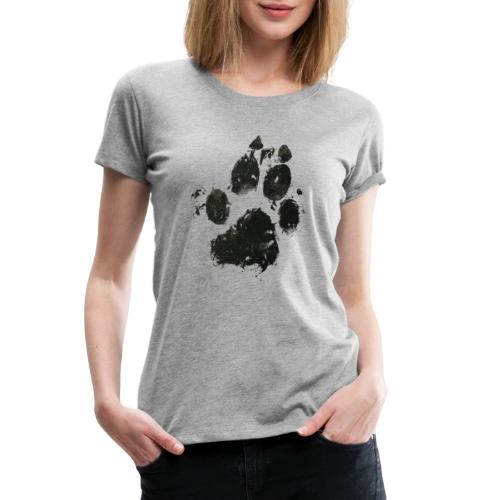 Big Bad Wolf Emblem w/ Black Logo - Women's Premium T-Shirt