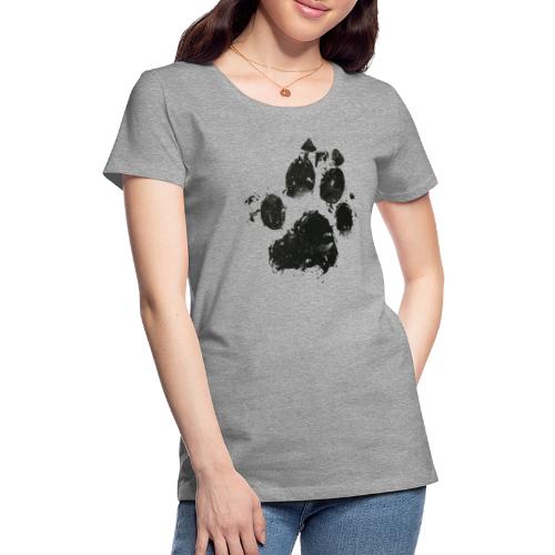 Big Bad Wolf Emblem w/ Black Logo - Women's Premium T-Shirt