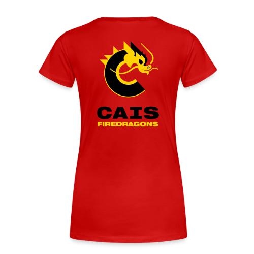 CAIS Firedragons / Life Changing (on Red) - Women's Premium T-Shirt