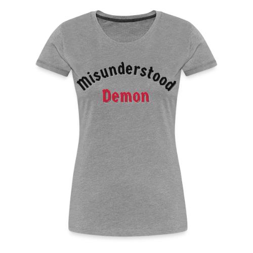 Misunderstood Demon logo (Clothing) - Women's Premium T-Shirt