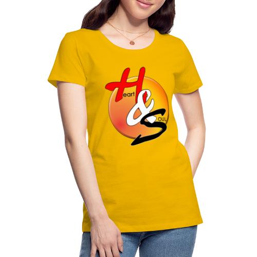 Rcahas logo gold - Women's Premium T-Shirt