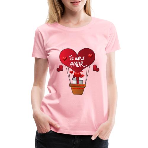 Fashion Valentine's Day Hearts, Gifts February 14 - Women's Premium T-Shirt