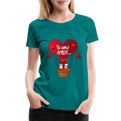 Fashion Valentine's Day Hearts, Gifts February 14 - Women's Premium T-Shirt