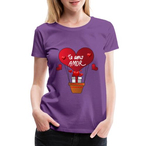 Fashion Valentine's Day Hearts, Gifts February 14 - Women's Premium T-Shirt