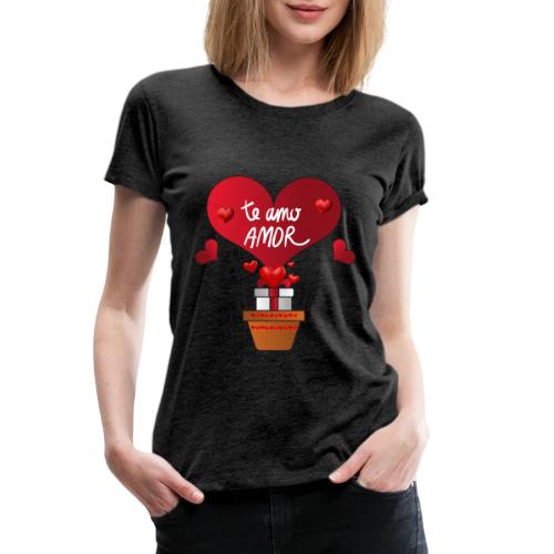 Fashion Valentine's Day Hearts, Gifts February 14 - Women's Premium T-Shirt