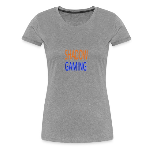 SHADOW GAMING CASE - Women's Premium T-Shirt