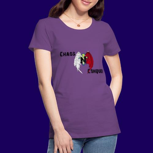 ChaosNConquer Design Logo - Women's Premium T-Shirt