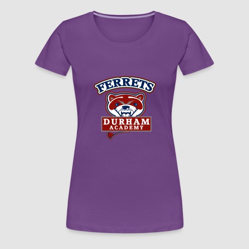 durham academy ferrets sport logo - Women's Premium T-Shirt