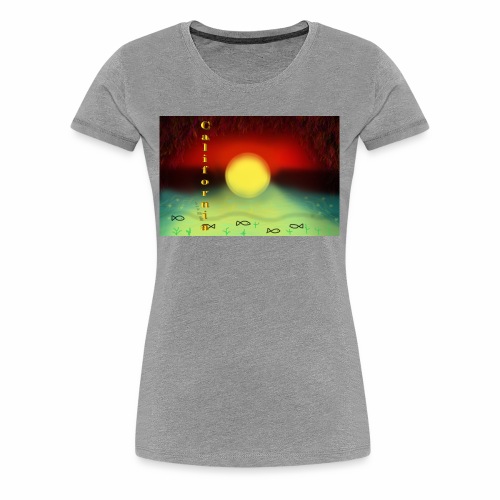 Sunset By Sea, California Product - Women's Premium T-Shirt