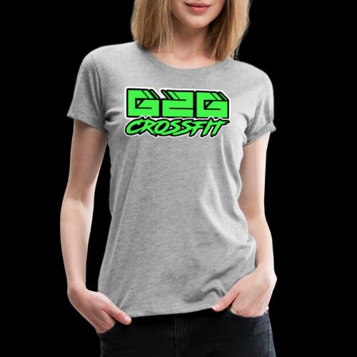 Electrifying Green Half G2G Logo - Women's Premium T-Shirt