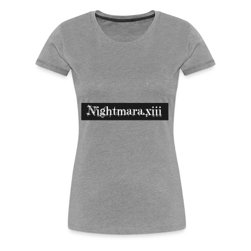Nightmara logo written - Women's Premium T-Shirt