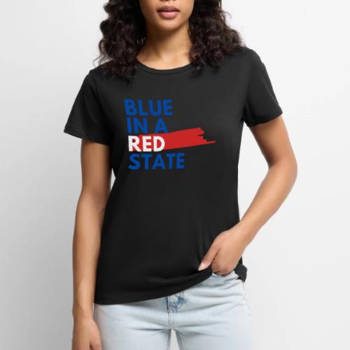 Blue in a red state - Vote Blue - Women's Premium T-Shirt