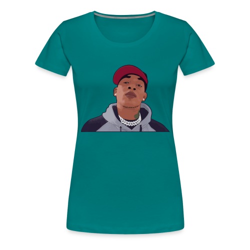 Biship Cartoon - Women's Premium T-Shirt