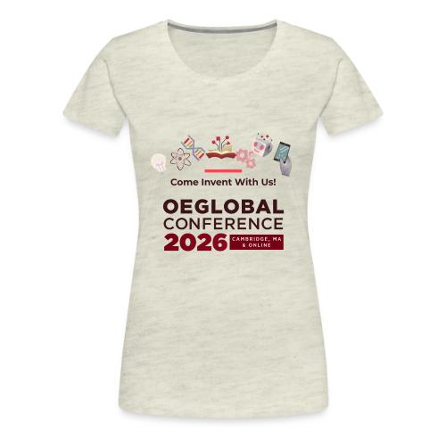 OEGlobal Conference 2026 Icons - Women's Premium T-Shirt