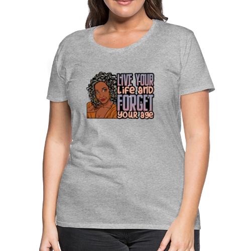 Classy Lady Self Respect Quotes - Women's Premium T-Shirt