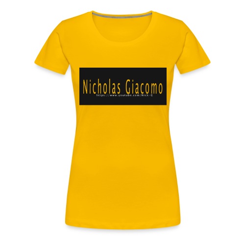 Nick_logo_shirt - Women's Premium T-Shirt
