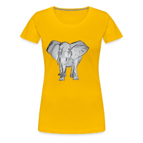 Big Elephant - Women's Premium T-Shirt
