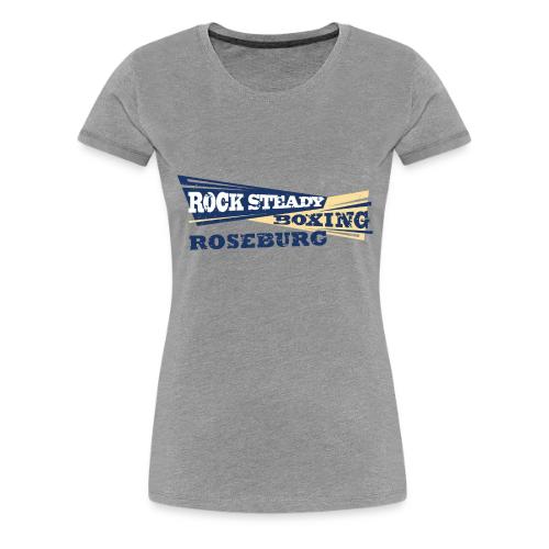 Rock Steady Boxing of Roseburg Full Color - Women's Premium T-Shirt