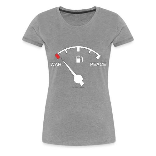 War Peace Gas Gage - Women's Premium T-Shirt
