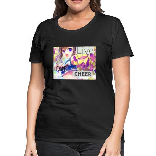live love cheer - Women's Premium T-Shirt