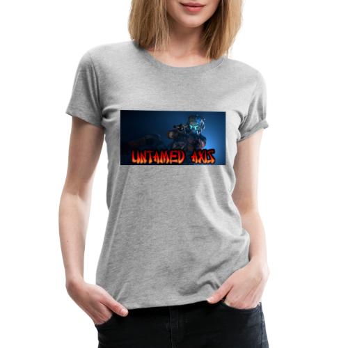 Blue Axis Pilot - Women's Premium T-Shirt