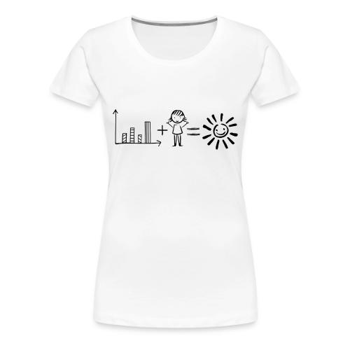 Data Plus People - Women's Premium T-Shirt