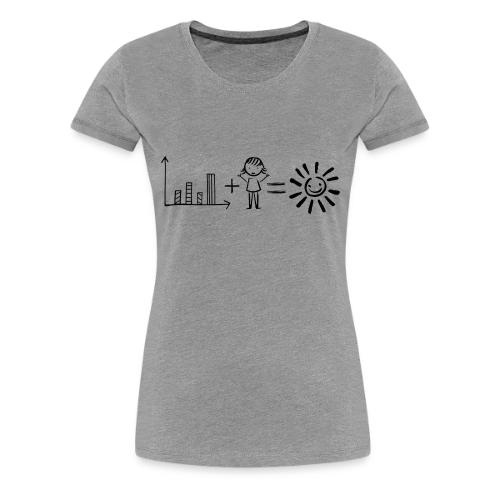 Data Plus People - Women's Premium T-Shirt