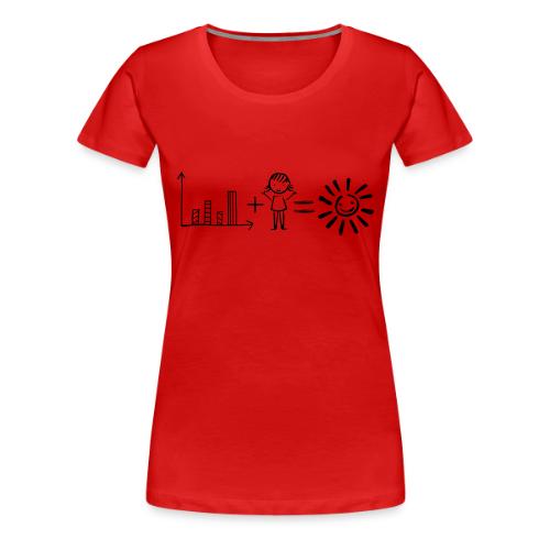 Data Plus People - Women's Premium T-Shirt
