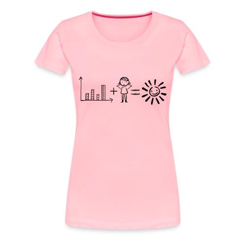 Data Plus People - Women's Premium T-Shirt