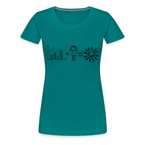 Data Plus People - Women's Premium T-Shirt