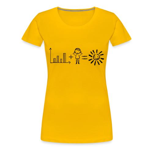 Data Plus People - Women's Premium T-Shirt