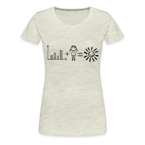 Data Plus People - Women's Premium T-Shirt