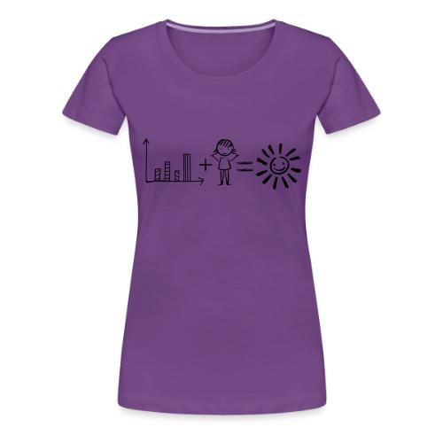 Data Plus People - Women's Premium T-Shirt