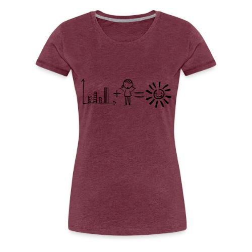 Data Plus People - Women's Premium T-Shirt