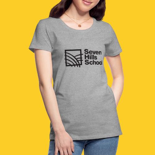 Seven Hills School - Black Logo - Women's Premium T-Shirt