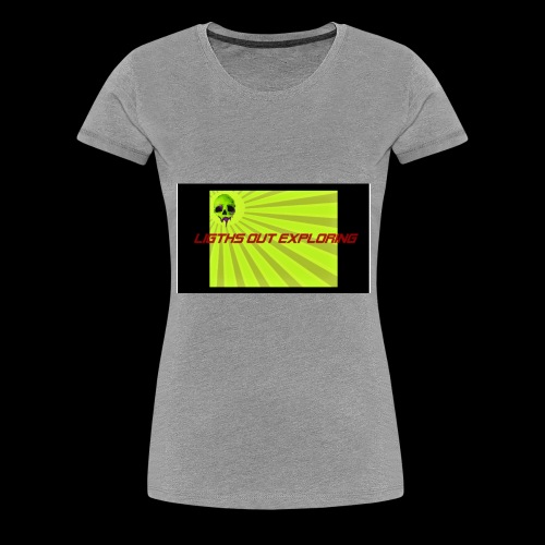 i love ligths out exploring - Women's Premium T-Shirt