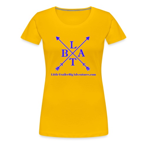Blue LTBA Logo - Women's Premium T-Shirt